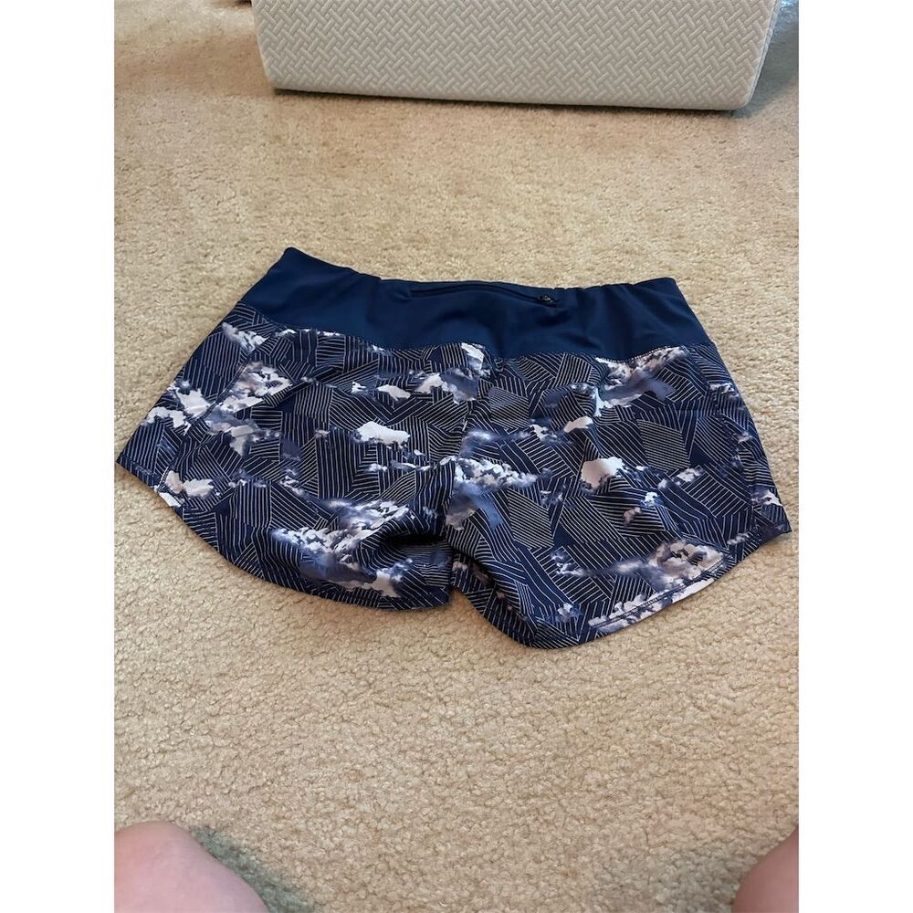 Oiselle Roga Women's Running Shorts Multicolor Size 10 2" Inseam Athletic